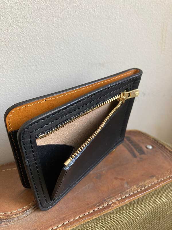 VASCO（ヴァスコ）】LEATHER VOYAGE MONEY CLIP / NERO (BLACK)（VSC