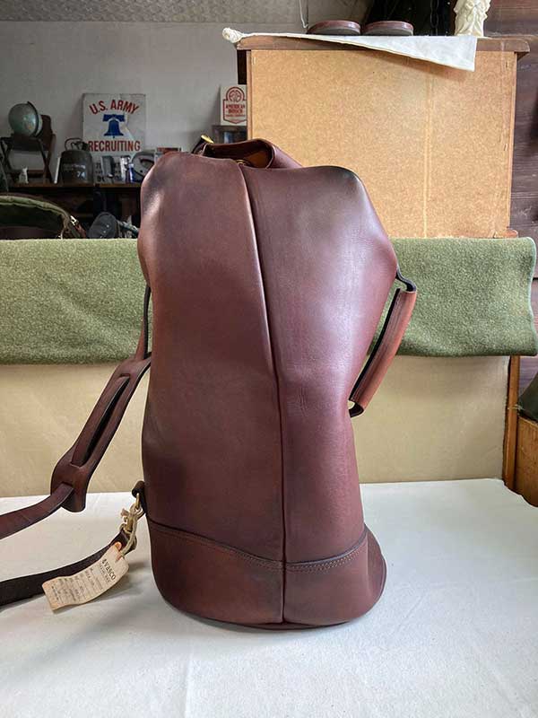 VASCO（ヴァスコ）】LEATHER DUFFLE BAG／BROWN（ブラウン）（VS-200L