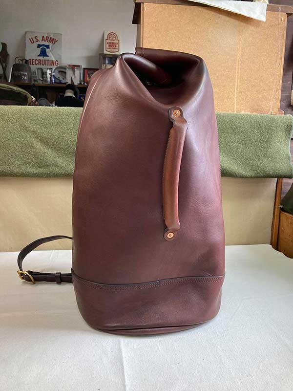 VASCO（ヴァスコ）】LEATHER DUFFLE BAG／BROWN（ブラウン）（VS-200L