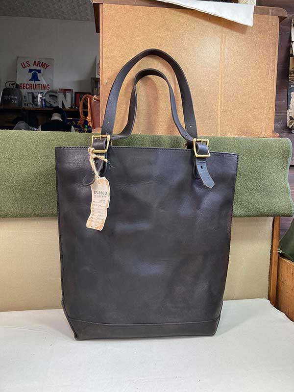 vasco ヴァスコ LEATHER TRAVEL TOTE BAG