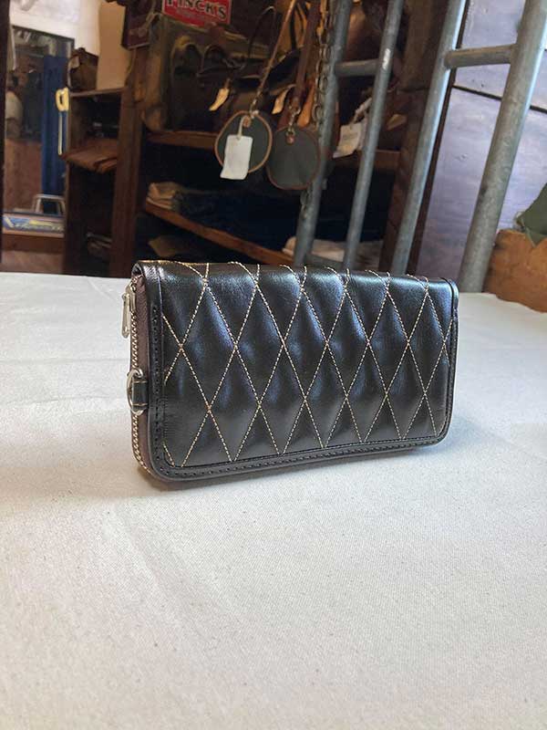 TOYS McCOY（トイズマッコイ）】LEATHER QUILTED LONG WALLET（レザー