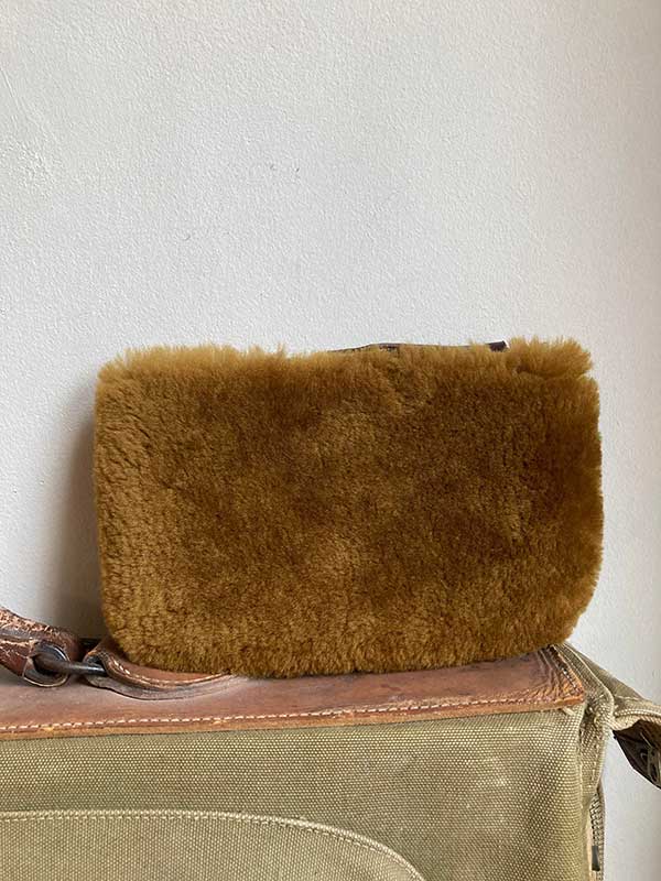 High Notch（ハイノッチ）】M-422 POUCH / SEAL BROWN x GOLD